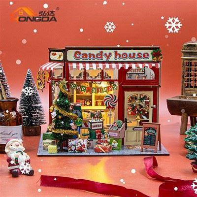Christmas Theme Doll House Christmas Theme Doll House