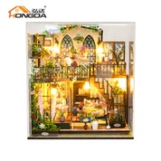 Дерев'яний будинок для ляльок Flower House